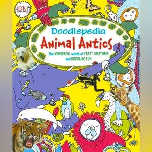 🖍️Doodlepedia: Animal Antics - doodling/drawing/coloring book of animals🖍️
